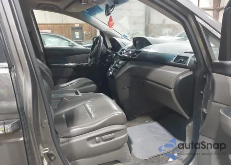 2011 Honda Odyssey Ex-L from USA, damaged, VIN 5FNRL5H65BB017367